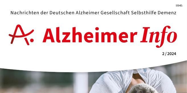 Deckblatt 'Alzheimer Info' 2/2024