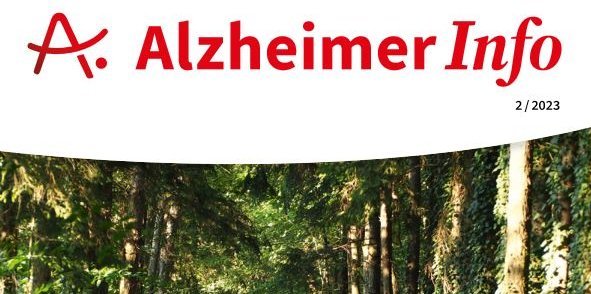 Deckblatt 'Alzheimer Info' 2/2023