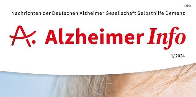Deckblatt 'Alzheimer Info' 1/2024